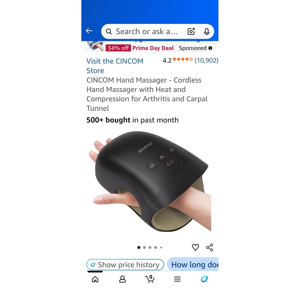 CINCOM Hand Massager